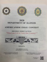 Essay Contest open to 7th & 8th Grade