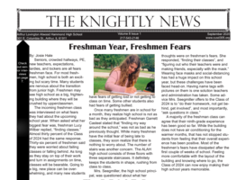 September Edition of The Knightly News