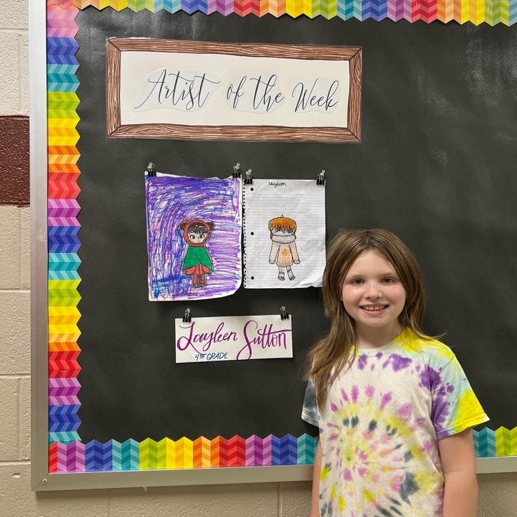 Artist of the Week this week is Layleen Sutton! Congrats!!
