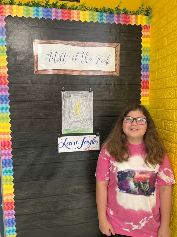 Artist of the Week this week is Lacie Taylor! Congrats!