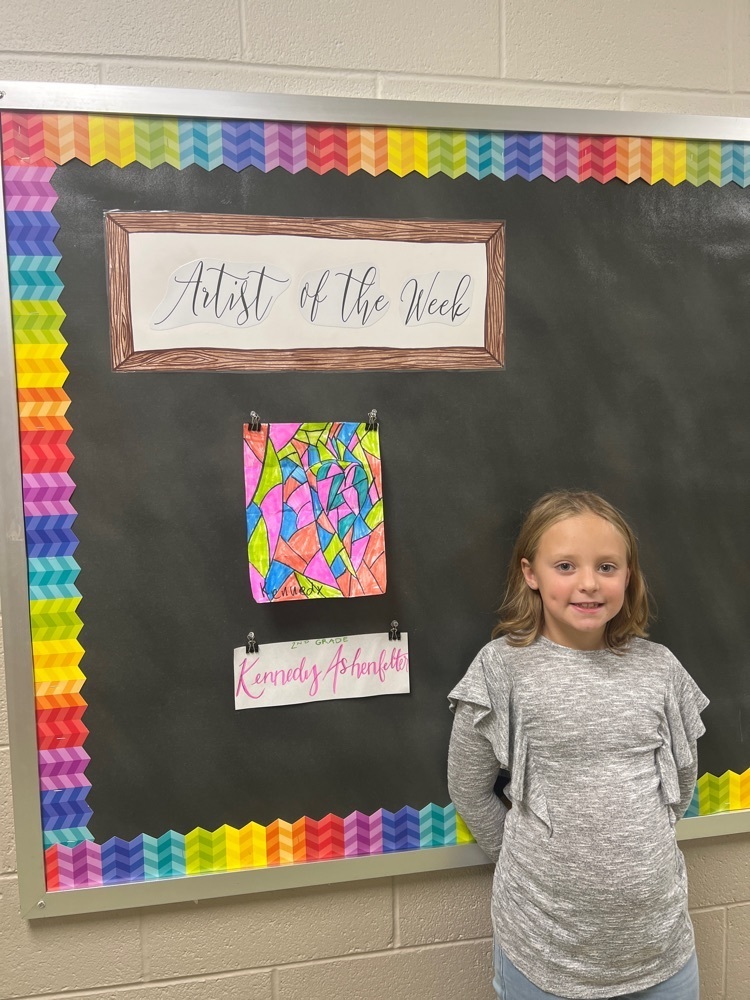 Artist of the Week this week is Kennedy Ashenfelter! Congrats!