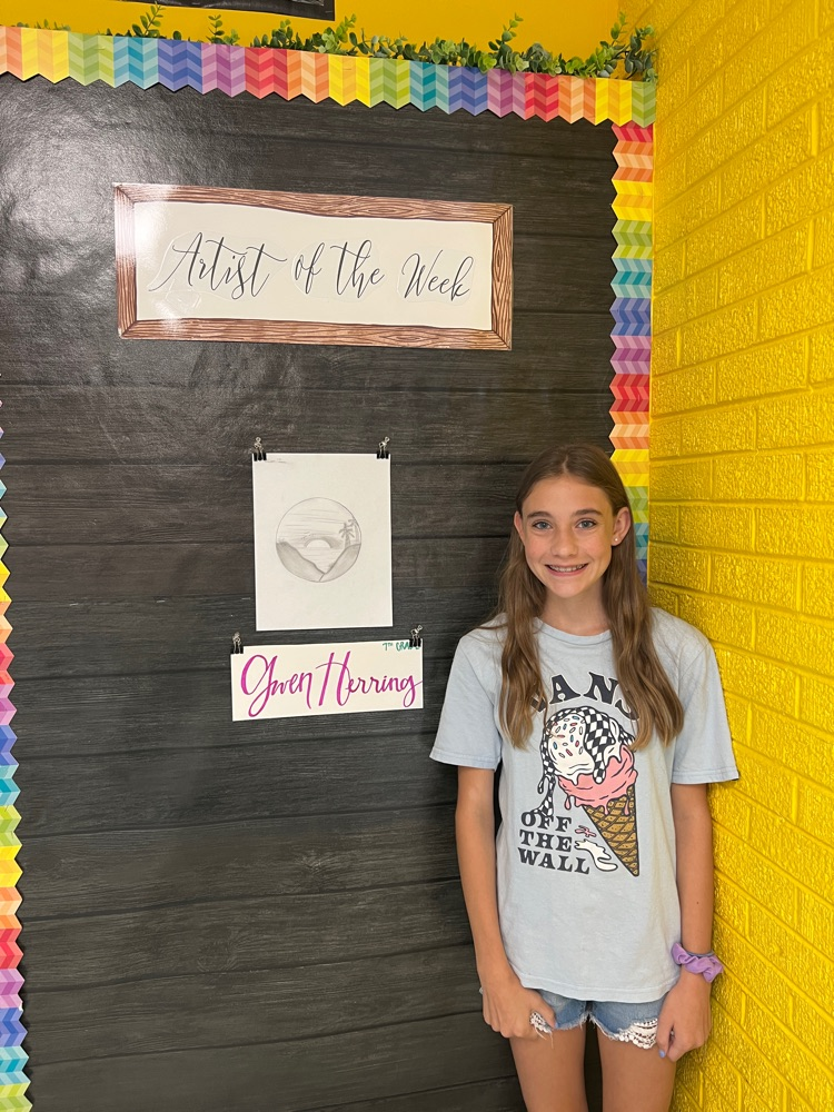 Artist of the Week this week is Gwen Herring! Congrats!!